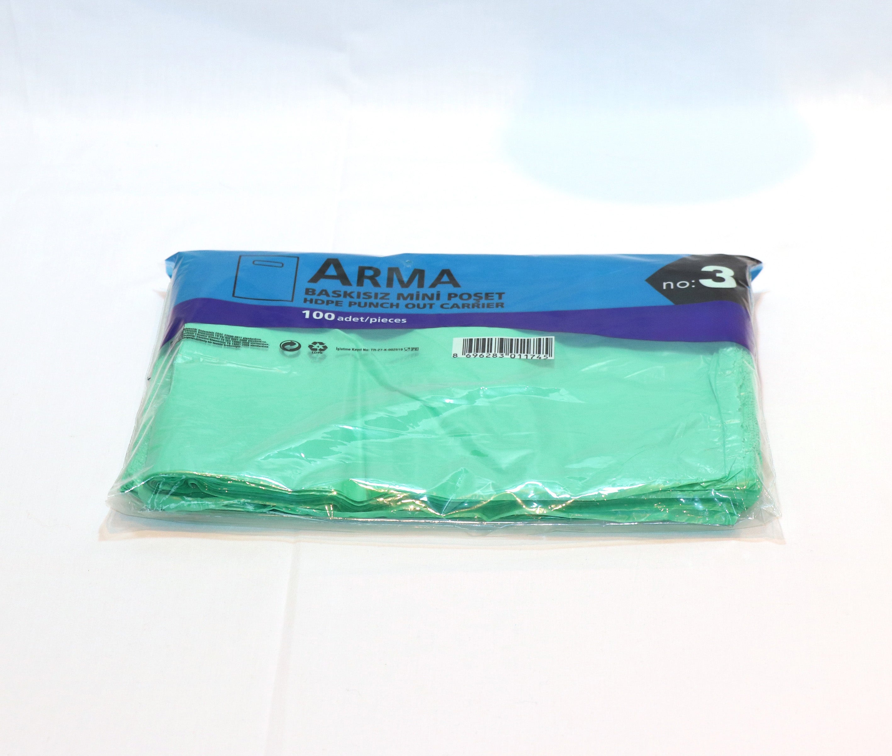 Arma Renkli Hışır Poşet (1 Kg)