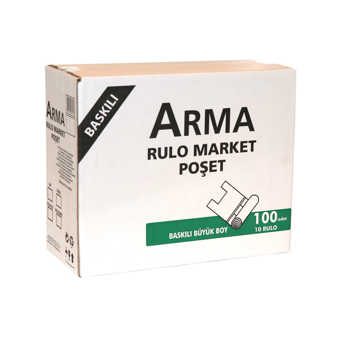 Arma Baskılı Rulomat (Nazar Desenli) - 1 Koli