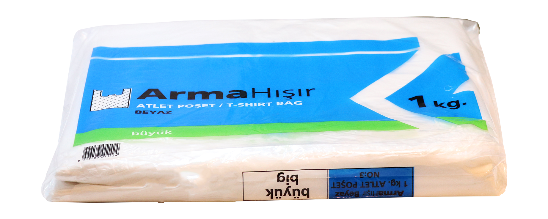 Arma Puslu Şeffaf Hışır Poşet (1 Kg)