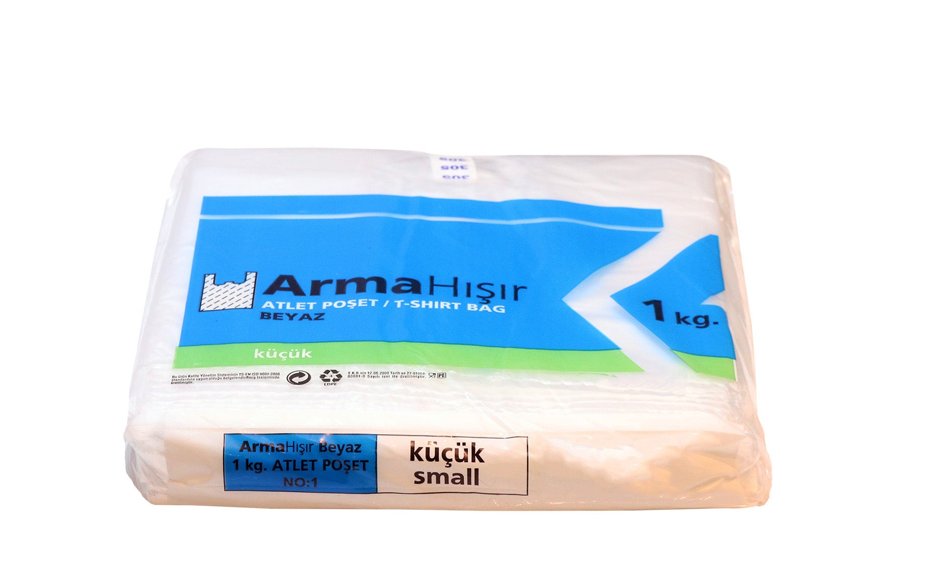 Arma Puslu Şeffaf Hışır Poşet (1 Kg)