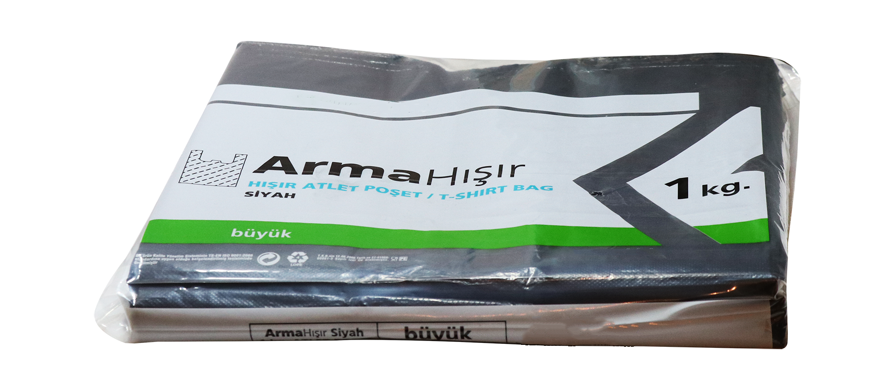 Arma Siyah Hışır Poşet (1 Kg)