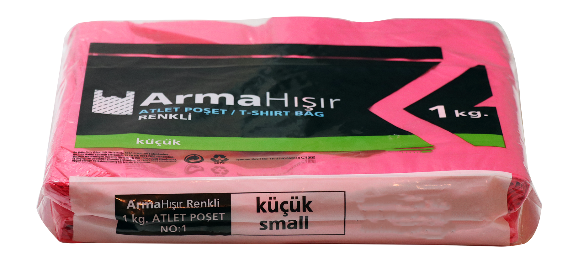 Arma Renkli Hışır Poşet (1 Kg)