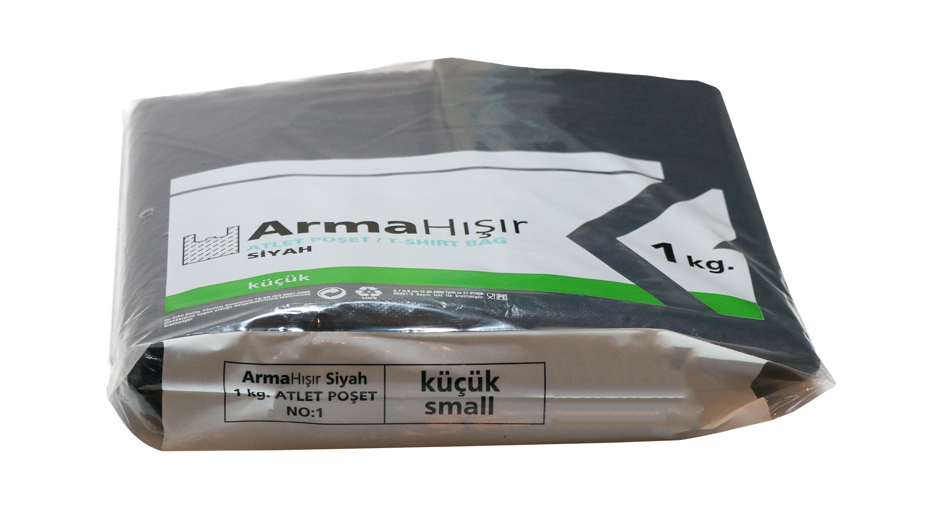 Arma Siyah Hışır Poşet (1 Kg)