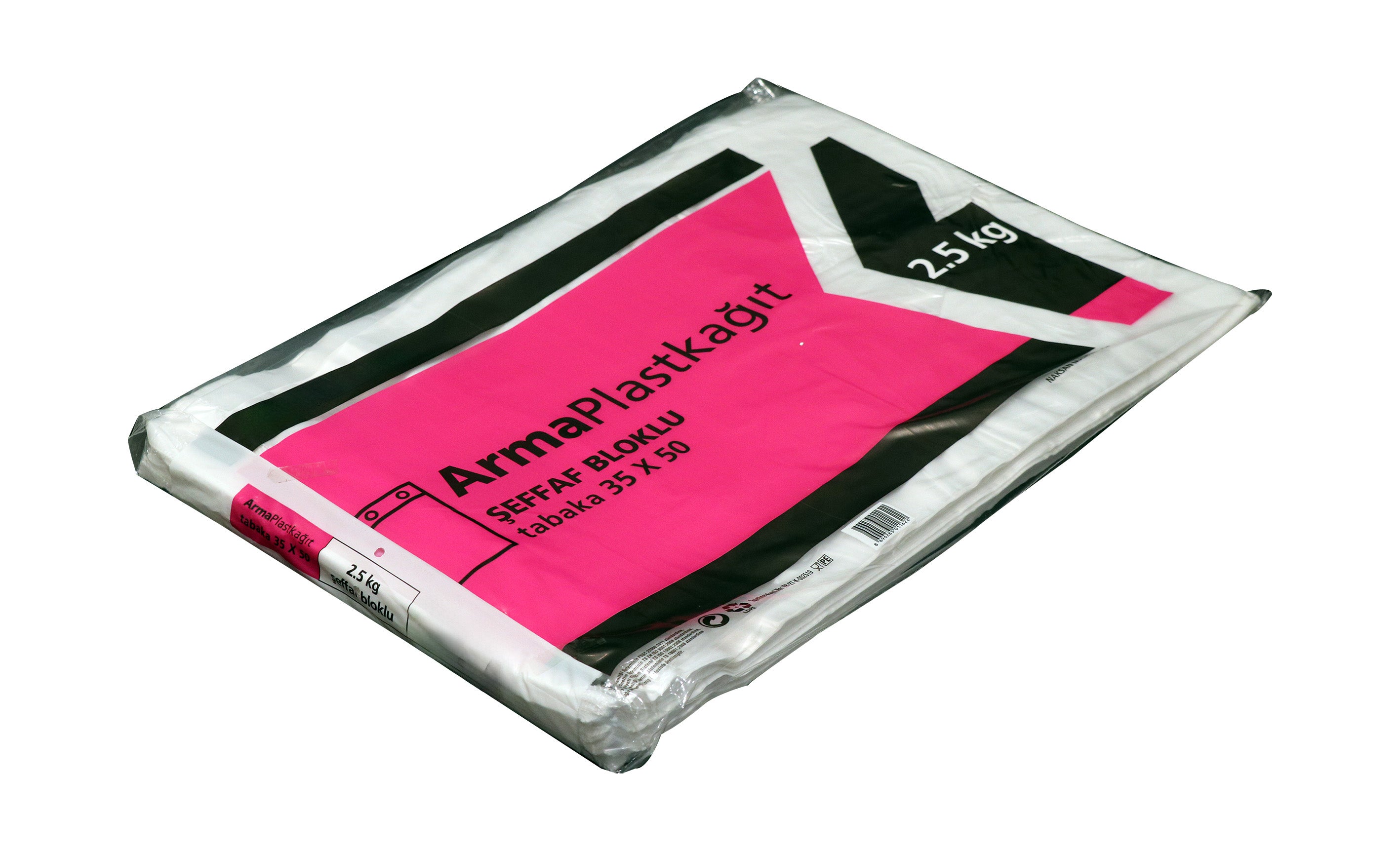 Arma Bloklu Plast Kağıt (35x50)