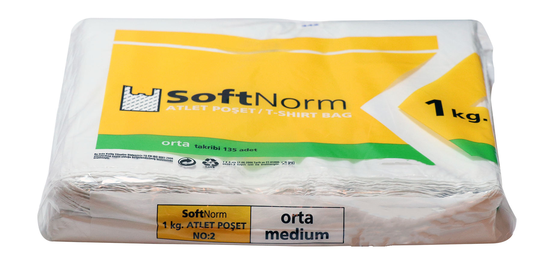 Arma Soft Norm Hışır Poşet (1 Kg)